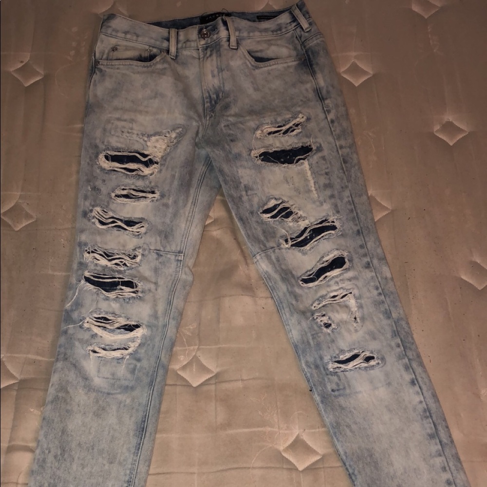 Light blue jeans from Pacsun
